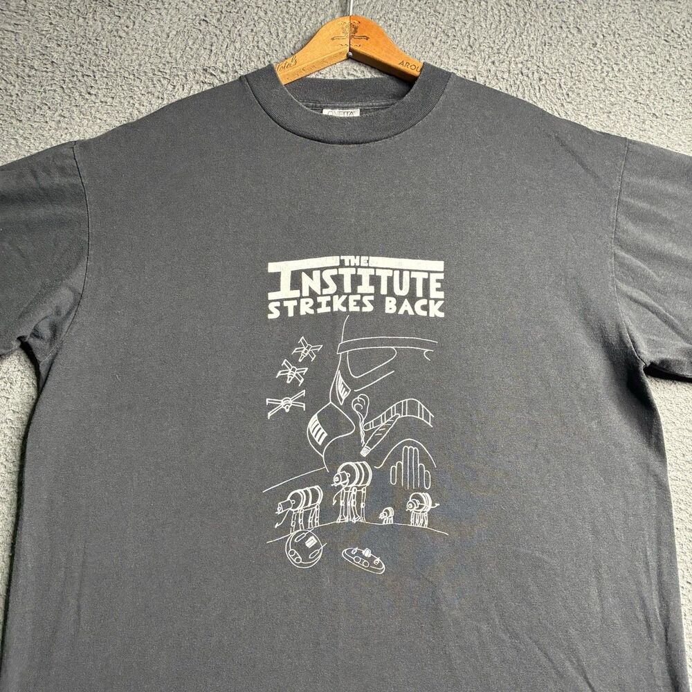 Vintage 90s Star Wars Empire Strikes Tshirt XL Parody Stormtrooper With Blunt